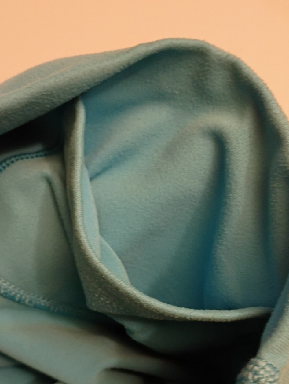 Fabletics Teal Capri-Length Leggings - Picture 7 of 7